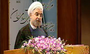 صحبت‌های حجت‌الاسلام والمسلمین دکتر روحانی در همایش افق رسانه ملی + فیلم