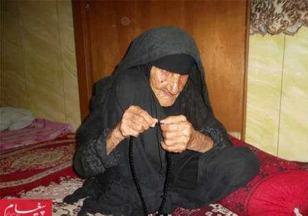 مادربزرگ 112 ساله همچنان روزه می گیرد +عکس