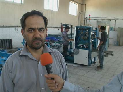 چهارمین محموله از ماشین آلات تولیدی مشگین شهر به کشور عراق صادر شد