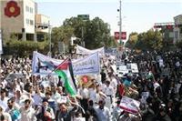 حضور گسترده جامعه ورزش و جوانان استان در راهپیمایی روز جهانی قدس