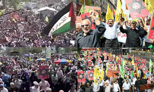 بازتاب حضور پرشکوه مردم ایران در راهپیمایی روز قدس در شبکه جهانی "القدس"
