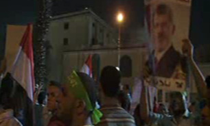 راهپيمايي طرفداران مرسي + فیلم