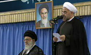 سخنان حجت الاسلام والمسلمین دکتر حسن روحانی در مراسم تنفیذ + فیلم