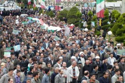 فرماندار گچساران از حضور پرشور در راهپيمايي روز قدس تقدير كرد