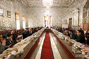 مجمع عمومی فراکسیون رهروان ولایت با حضور ۸ وزیر پیشنهادی برگزار شد