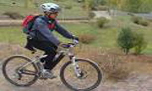 رکورد شکني با دوچرخه الکتريکي