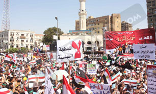 برق ميدان رابعه العدويه مصر بار ديگر وصل شد