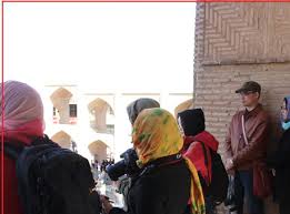 حضور گردشگران خارجی در مراسم عید فطر امسال در استان یزد