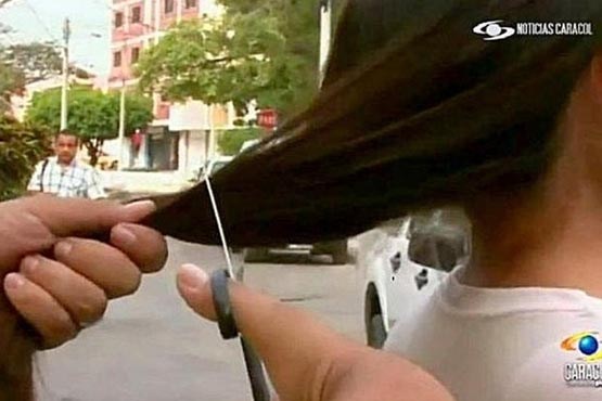 حمله سارقان مسلح به موهای زنان !+عکس