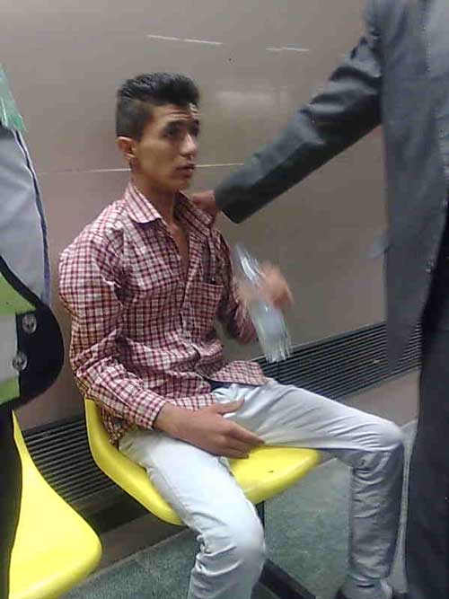 حادثه عجیب متروی آزادی