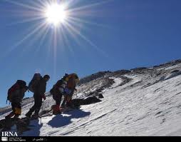 صعود کوهنوردان آستارایی به قله رادار