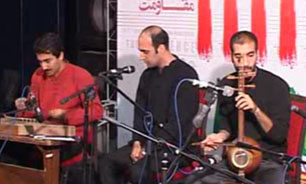 بخشی از یک کنسرت سنتی در جشنواره موسیقی مقاومت + فیلم