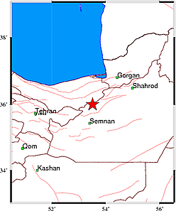 زلزله مازندران را لرزاند