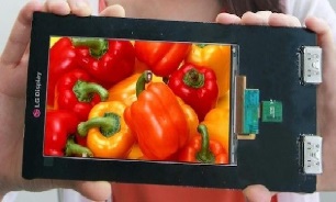 اولین نمایشگر موبایل با کیفیت چهار برابر اچ دی!