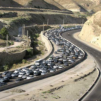 11 درصد افزایش تردد جاده ای /سهم وسایل نقلیه سنگین 18 درصد
