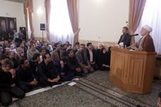 دعوت آيت‌الله هاشمي رفسنجاني از مردم براي حضور گسترده در راهپيمايي روز قدس