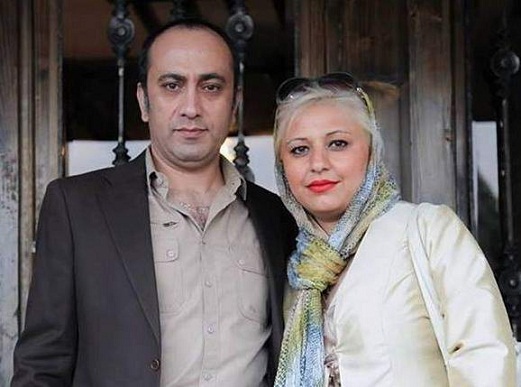 عکس: عارف لرستانی و همسرش