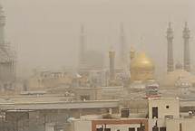 آلودگی هوا قم را فراگرفت/ افزایش گرد و خاک
