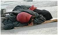 جمع آوری و ساماندهی کارتن خواب های منطقه 5