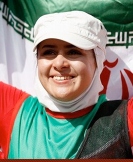 نشان ورزشی 2013 کمیته پارالمپیک آسیا به زهرا نعمتی اعطا شد