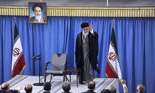 دیدار کارگزاران و دست اندرکاران حج با رهبر معظم انقلاب + صوت
