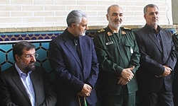 برگزاری مراسم ترحیم درگذشت والده مکرمه سردار سلیمانی در مسجد جامع کرمان