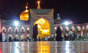 جشن با شکوه ولادت امام رضا(ع) در بازار بزرگ تهران