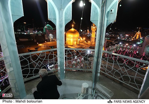 نمایی خاص از حرم امام رضا (عکس)