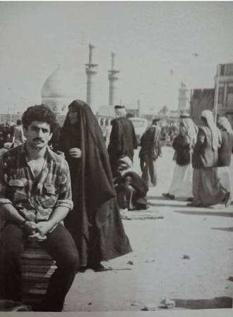 محمد بنا،8 ماه قبل از جنگ در کربلا+عکس