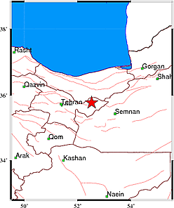 زمين لرزه تهران را لرزاند+ جزئيات