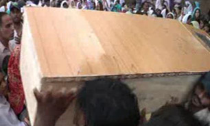 تشييع جنازه قربانيان انفجار در پاکستان + فیلم