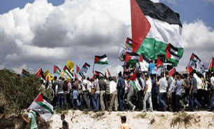 تظاهرات فلسطینی ها در سالگرد انتفاضه الاقصي