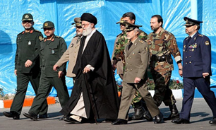 مراسم دانش‌آموختگی دانشجویان ارتش در دانشگاه ستاری + صوت