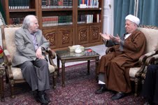 ديدار استاد "فرشچيان" با "آيت‌الله هاشمي رفسنجاني"