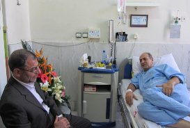 عيادت معاون صدا از صدرالدين شجره