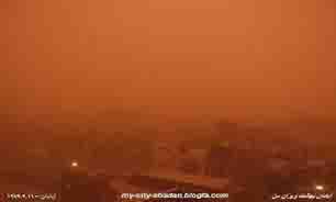 پنج دقيقه تاخير سهم هر مسافر فرودگاه آبادان از گردوغبار