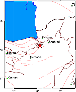 استان سمنان لرزيد+جزييات