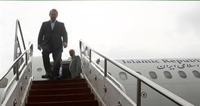 لاریجانی وارد فرودگاه مهرآباد شد