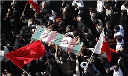 پیکر 2 شهید گمنام وارد شهرستان زابل شد