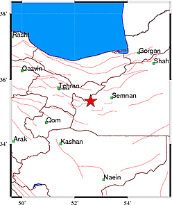 زلزله استان سمنان را لرزاند+جزئیات
