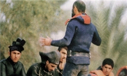 شهیدی که عکس یک زن بر بدنش خالکوبی شده بود