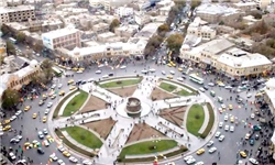 پیشرفت 65 درصدی احداث میدان امام رضا در سنندج