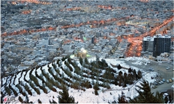 تیم کوهنوردی خوزستان قله آبیدر سنندج را فتح کرد