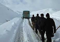 بازگشایی گردنه چری در شهرستان کوهرنگ