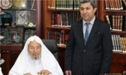 رئیس حزب نهضت اسلامی "تاجیکستان" با "قرضاوی" دیدار کرد