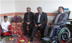 باشگاه ایثار قم از قهرمان بسکتبال با ویلچر آسیا تقدیر کرد