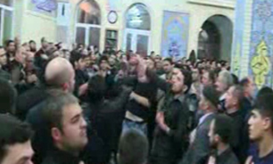 عزاداری امام حسین(ع) در باکو + فیلم