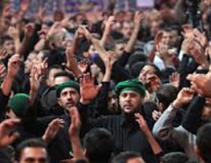 عکس‌هایی از عزاداران امام حسين (ع) در روز عاشورا