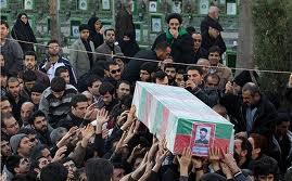 پیکر مطهر 4 شهید مشهدی حادثه تروریستی سراوان تشییع شد