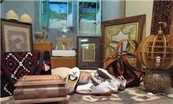 عرضه کالاهای صنایع‌دستی کردستان در نمایشگاه تهران